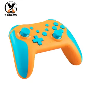 Manette de jeu Bluetooth à distance pour Switch Lite OLED PC Wireless Turbo Type-C Dual Vibration Six Axis Gyroscope Game Joystick