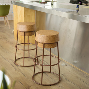 BILIDO Unique Athletic Club Sport Meubles Cadre <span class=keywords><strong>En</strong></span> Métal Haute Salle À Manger Chaise Liège Haut Comptoir <span class=keywords><strong>Tabouret</strong></span> - Product Image 4