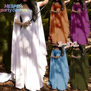 Robe de fête d'Halloween pour femmes HESPER avec manches longues et col rond, ceinture, nouveau style Echo - Product Image 2