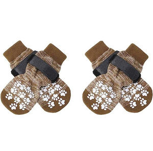 Chaussettes pour chiens en gros <span class=keywords><strong>ISHOW</strong></span>, chaussettes antidérapantes pour chiens, chaussettes antidérapantes pour l'extérieur, chaussettes antidérapantes pour chiens - Product Image 1