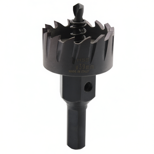 Lame de scie cloche HSS Ttake 39 mm fabriquée en Italie pour le perçage du bois et du métal - Product Image 2