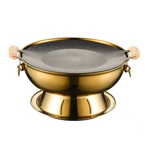 Réchaud de table coréen en acier inoxydable pour restaurant, portable, pour <span class=keywords><strong>intérieur</strong></span> et extérieur, barbecue de camping - Product Image 1