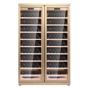 Raching CD1200 doppia porta vino <span class=keywords><strong>e</strong></span> vino refrigeratore armadio sigaro Humidor - Product Image 4