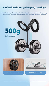 Support de téléphone magnétique pliable double face 2026 en alliage métallique compatible avec <span class=keywords><strong>iPhone</strong></span> 16, avec anneau de maintien magnétique - Product Image 4