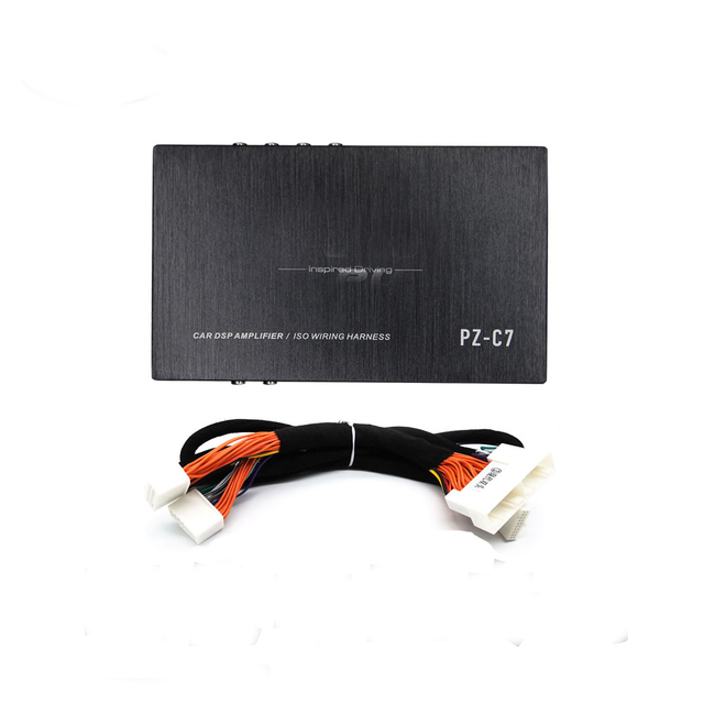 New Style Power Lossless DSP Power Amplifier 4-way Car Audio AB Class Audio Processor PZ-C7