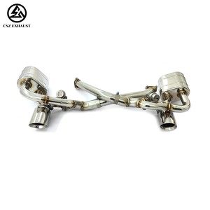 Csz สำหรับ PORSCHE 911 <span class=keywords><strong>993</strong></span> <span class=keywords><strong>Carrera</strong></span>/Targa 3.6L 3.8L 1994-1998วาล์วท่อไอเสียวาล์วควบคุม Ss304ปลายเพลาหลัง - Product Image 2