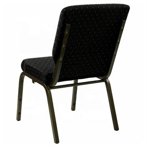 Sillas de Tela Apilables y Enlazables para Teatro, Auditorio e Iglesias, Cómodas y de Alta Calidad, Venta al Por Mayor - Product Image 4