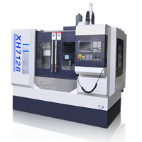 DECHANG XH7126 CNC Vertical Machining Center Presisi Tinggi BT40 Otomatis Tunggal 3/4/5 Axis GSK/Fanuc/Mitsubishi/ Tugas Berat