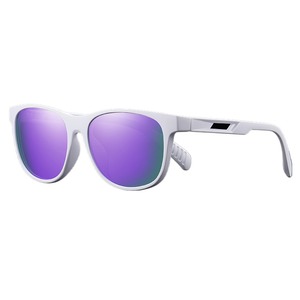 Lunettes de soleil polarisées unisexes tendance, monture PC colorée, verres TAC pour sports de plein air, cyclisme, pour hommes et femmes - Product Image 5