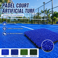 Künstlicher Rasen Synthetischer Rasen Kunstrasen-Saatmatten Künstlicher Rasen für Padel-Platz Sportfeld