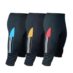 Pantalones de fútbol para hombre, pantalones de entrenamiento de alta calidad, 3/4, precio al por mayor