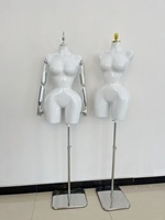 Nouveaux Mannequins Femme les Moins Chers, Mannequin en Mousse Demi-Corps Grande Taille pour Robes, Forme de Mannequin pour Robes de Dames