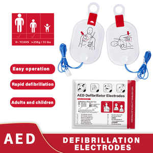 Set Professionale per Addestramento alla Rianimazione Cardiopolmonare AED in PVC, Modello Simulato di Defibrillazione Reale per Uso Scolastico - Product Image 3