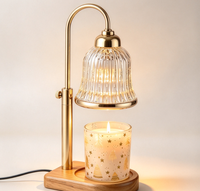 Lampe chauffe-bougie avec minuterie et variateur d'intensité - Cadeaux d'anniversaire pour femmes, décoration de chambre, Noël