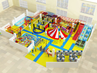 Centre de divertissement d'équipement d'intérieur de terrain de jeu de famille pour l'usage de parc d'attractions