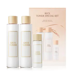 Rice Toner Special Set Niacinamide Hydrating Dry Skin Vegan Alcohol Fragrance Free Beauty Moisturizer Anti-aging Rice Toner