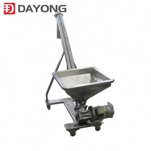 Transportador de tornillo inclinado de acero inoxidable para alimentos en polvo - Product Image 4