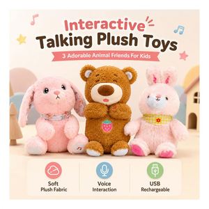 Oso de Peluche Premium con IA, Altavoz Recargable, Interacción por Voz, Juguete de Peluche para Dormir, Venta al Por Mayor - Product Image 3