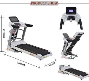 Lijiujia, Mejores <span class=keywords><strong>Marcas</strong></span>, Buena Calidad, Time Sports, Body Strong, Velocidad, Potencia, Máquina para Correr, Caminadora Eléctrica Plegable - Product Image 5