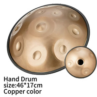 Handpan, instrument de percussion à gamme vocale large, pour la guérison énergétique et spirituelle, prix d'usine, pour débutants