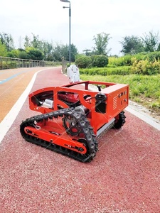 Robot de tonte sur chenilles tout terrain petit télécommandé <span class=keywords><strong>tondeuse</strong></span> à gazon automotrice sans fil - Product Image 6
