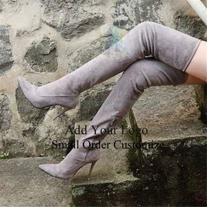 Chaussures Hippies pour Femmes de Haute Qualité Chaussures Vintage <span class=keywords><strong>Bottes</strong></span> à Talons pour Femmes - Product Image 4