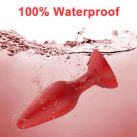 Dildo en silicone personnalisé, perles anales en forme de rose, plug anal, 3 tailles différentes, étanche, jouet sexuel pour adultes pour stimulation anale, personnalisable