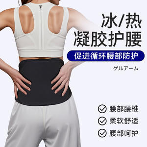 Ceinture de soins de santé en gel transfrontalière personnalisée, compresses chaudes et froides réutilisables pour les soins du bas du dos après l'exercice - Product Image 2