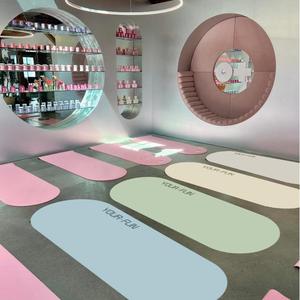 Éco-responsable, 5 mm d'épaisseur, ovale, couleur chair, PU antidérapant, logo personnalisé, résistant à la chaleur, végétalien, forme pilule, arche YF-F11716 - Product Image 1