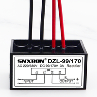 Redresseur de pont DZL-99/170 Entrée AC Sortie DC Type diode Montage en surface unique 2200V 2A