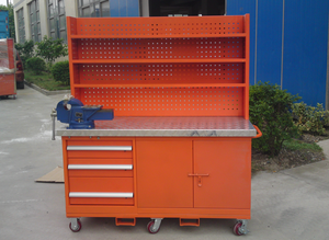 Fenghui atölye için özelleştirilmiş ağır tip tezgah metal dolap worktable - Product Image 4