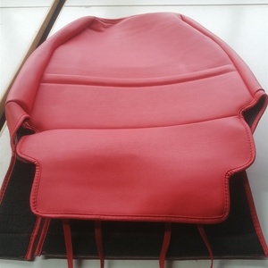 도요타 pvc 빨간 가죽 7 좌석 <span class=keywords><strong>LC</strong></span> 150 좌석 덮개를 위한 어린이용 카시트 덮개 - Product Image 6