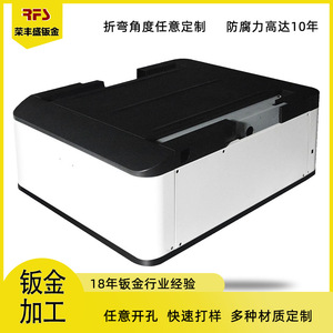 Stamping Parts Server Rack Chassis 690x840x325mm Cold Rolled Steel Baking Paint Customized - Product Image 5