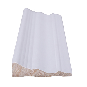 Hiện Đại Màu Trắng Primed Trang Trí Cửa Vỏ Mouldings Nội Thất Gỗ MDF <span class=keywords><strong>PVC</strong></span> Nhựa Trong Nhà Sử Dụng Biệt Thự Vương Miện Đúc Mô Hình Số - Product Image 6