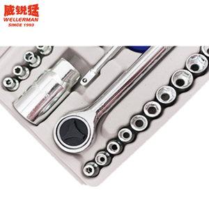 Professionale 40 pezzi di acciaio al carbonio presa scatola personalizzabile <span class=keywords><strong>kit</strong></span> di strumenti a mano per la riparazione di auto fornitura di fabbrica - Product Image 5