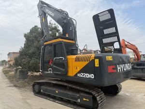 Excavadora de cadenas Hyundai HX220HD de alta calidad, usada, modelo 2020, cucharón de 1.05m, componentes principales de motor/cojinete de origen japonés - Product Image 5