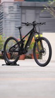 Vélo électrique tout suspendu 2026 EM6 3ème génération 500W avec pneus larges, moteur Bafang M430, batterie 720Wh, VTT pour adulte