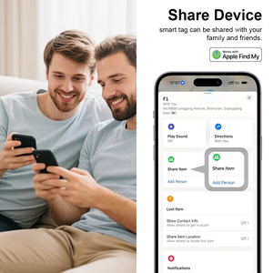 <span class=keywords><strong>Precio</strong></span> de Fábrica al por Mayor: Mini Localizador Inteligente Inalámbrico en Tiempo Real para Bolsos y Carteras, Alarma Antirrobo, Buscador de Llaves, AirTag, Rastreador. - Product Image 5