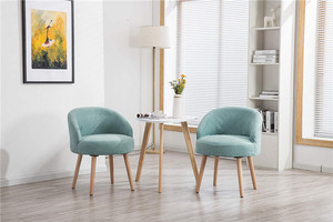 Modern Home Living Room Leisure <strong>Arm</strong> <strong>Chair</strong> Solid Wood Legs <strong>Single</strong> Couch Seat Sofa Accent <strong>Chair</strong> - Product Image 6