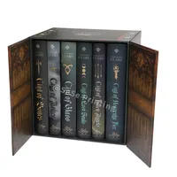 Set di libri di romanzo Slipcase personalizzati produttore di libri di storia con copertina rigida