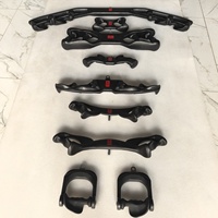 Poignée de traction solide, lot de 8 pièces, pour entraînement de force et musculation en salle de sport