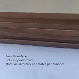 Modern MDF Wood Board With Moisture-Proof Wood Veneer Surface Melamine Faced E0 Standard Interior Decoration Hotels Furniture