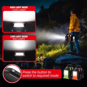 Inverter Portatile da 300W 110V/220V per Batteria Makita 18V, Inverter a Onda Sinusoidale Pura a 4 Canali con Luce LED per Esterni - Product Image 3