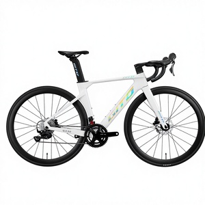 Bicicleta de Carretera GITO de Fibra de Carbono, 24 Velocidades, Grupo Shimano 105, Frenos de Disco Hidráulicos, Ruedas de Carbono de 27 Pulgadas, Bicicleta de Carreras - Product Image 2