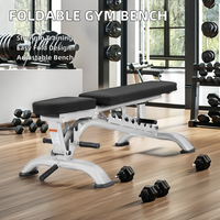 Banc de musculation pliable en métal réglable pour haltères, équipement de gym commercial, usage domestique, pour musculation et presse à barre – Offre Spéciale