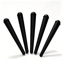 Vente en gros de tubes coniques en plastique PP de 120 mm à ouverture facile pour l'emballage des cigares