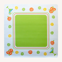 Mahjong portable personnalisable en acrylique Winmax, nouveau design moderne de luxe, style vacances Tiki Time American Mahjongg