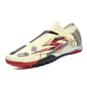Botas <span class=keywords><strong>de</strong></span> Fútbol Unisex <span class=keywords><strong>de</strong></span> Caña Alta, Precio <span class=keywords><strong>de</strong></span> Fábrica, OEM ODM, Zapatos <span class=keywords><strong>de</strong></span> Fútbol Profesionales Transpirables con Tacos para Entrenamiento y Partido - Product Image 2