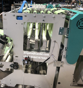 Machine <span class=keywords><strong>de</strong></span> fabrication <span class=keywords><strong>de</strong></span> sacs en T-shirt entièrement automatique à grande vitesse - Product Image 3