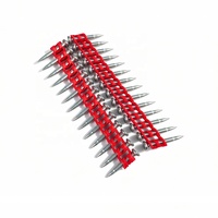 Clous à béton collés en plastique DCN890, 15 degrés, pour cloueuse à béton sans fil, attaches en acier trempé
